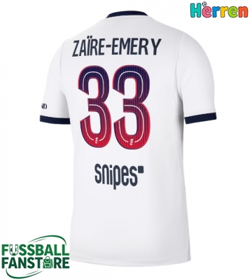Paris Saint-Germain Warren Zaire-Emery #33 Replik Auswärtstrikot 2026-27 Kurzarm